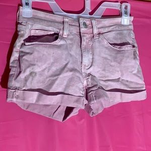SO Low-Rise Pink Shorts